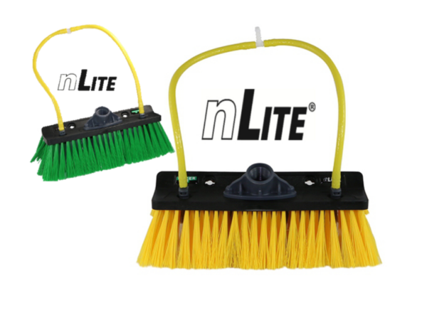 nLite Radius Brush 27cm Yellow